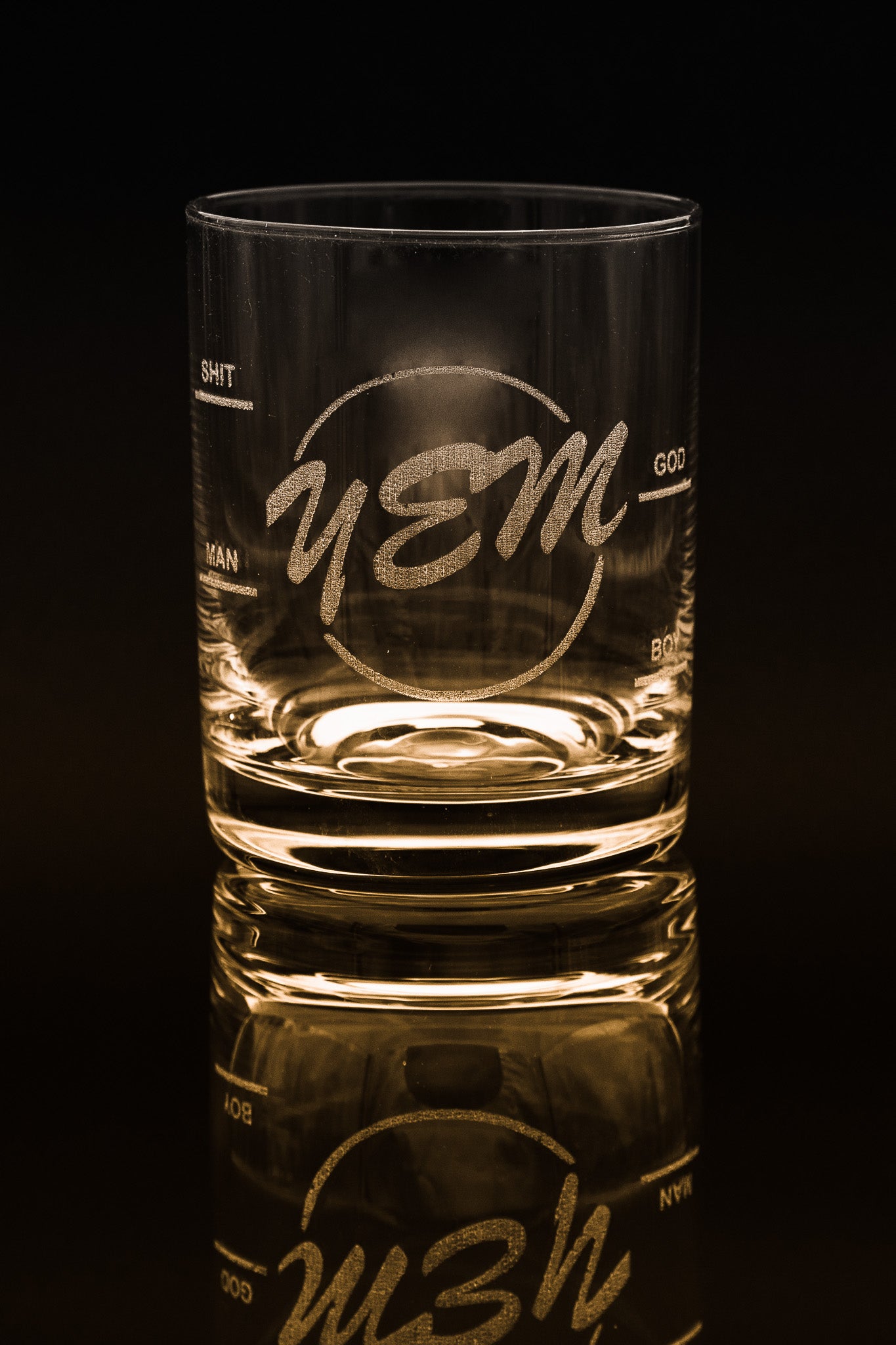 YEM Rocks Glass