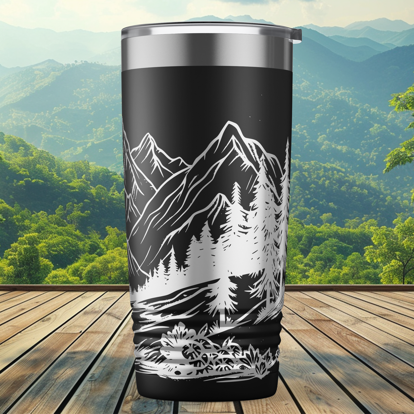 Mountain View Full Wrap Tumbler