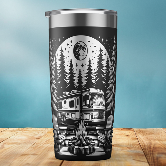 Camping Full Wrap Tumbler