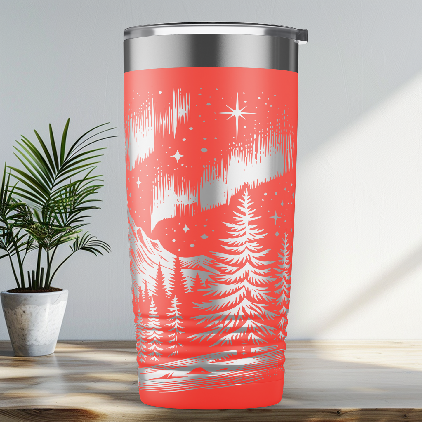 Northern Lights Full Wrap Tumbler