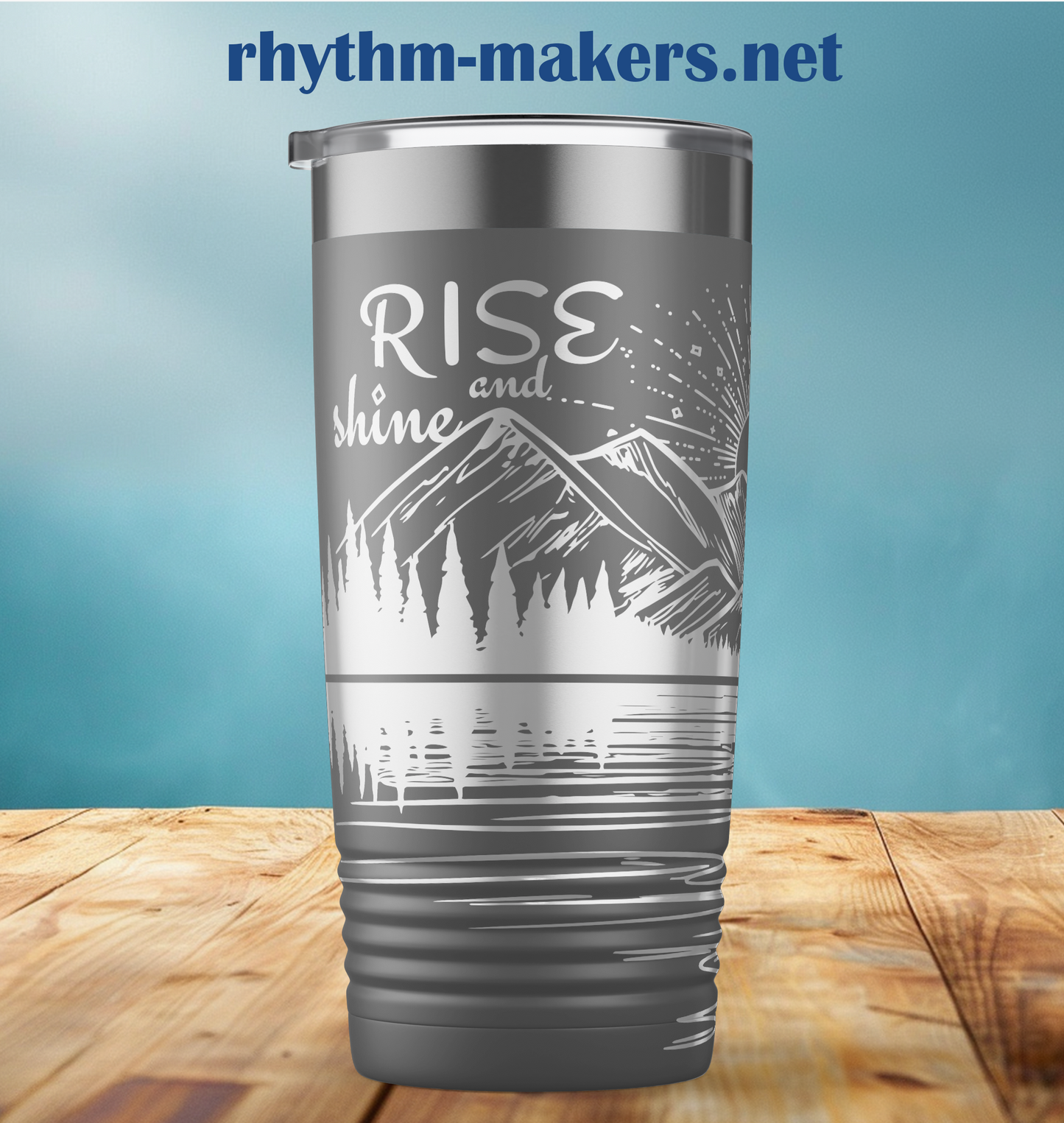 Rise and Shine Full Wrap Tumbler