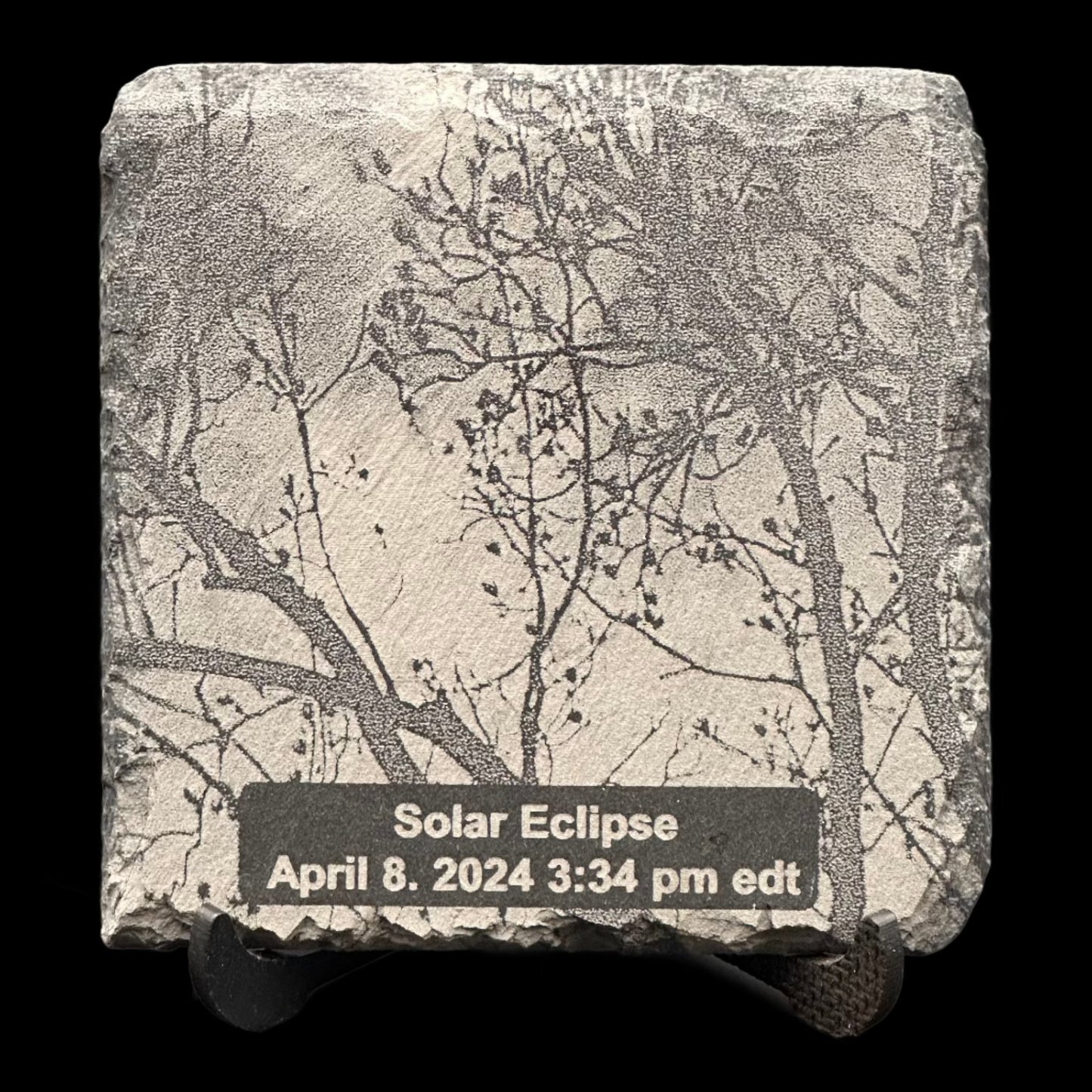 Solar Eclipse Slate Coasters