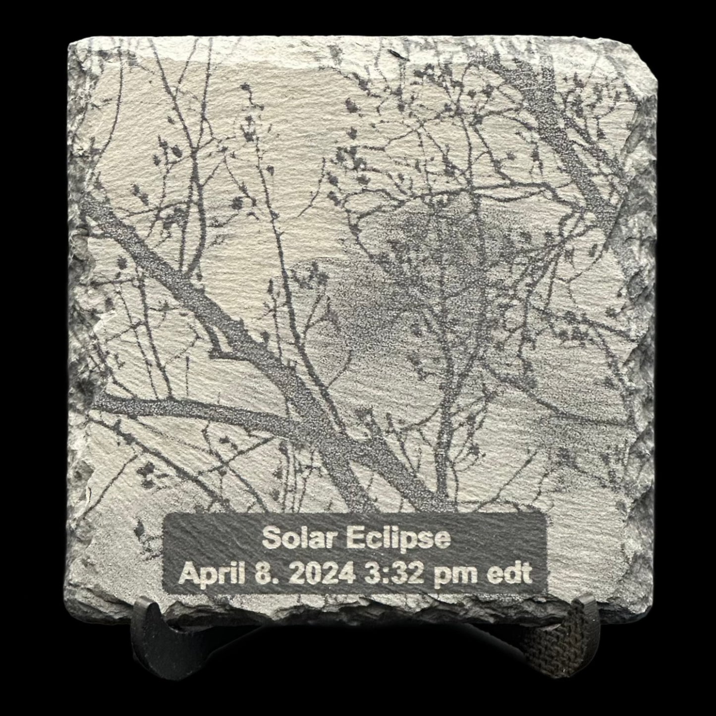 Solar Eclipse Slate Coasters