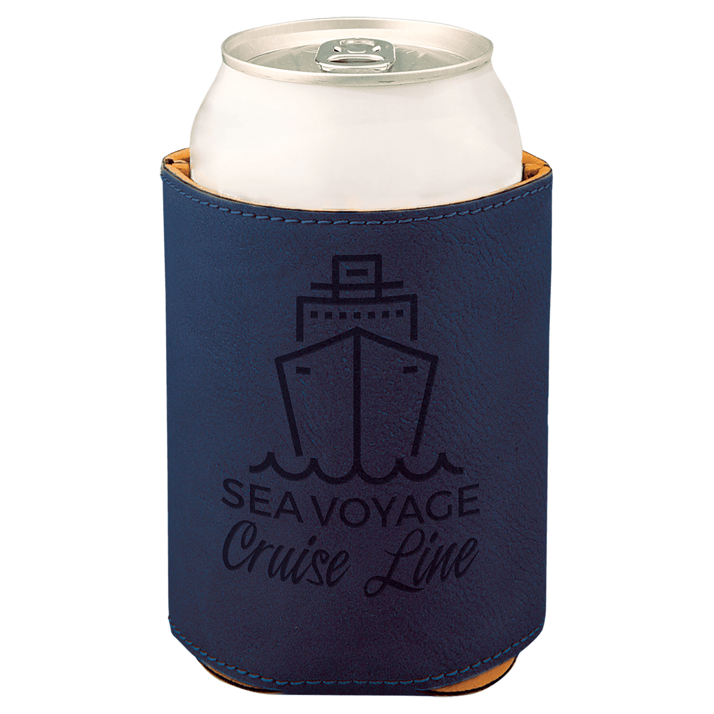 Leatherette Coozies, custom engraved with your logo!