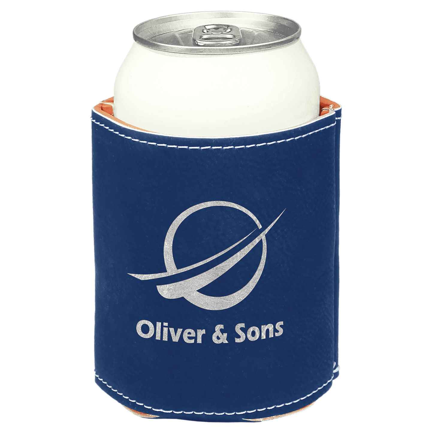 Leatherette Coozies, custom engraved with your logo!