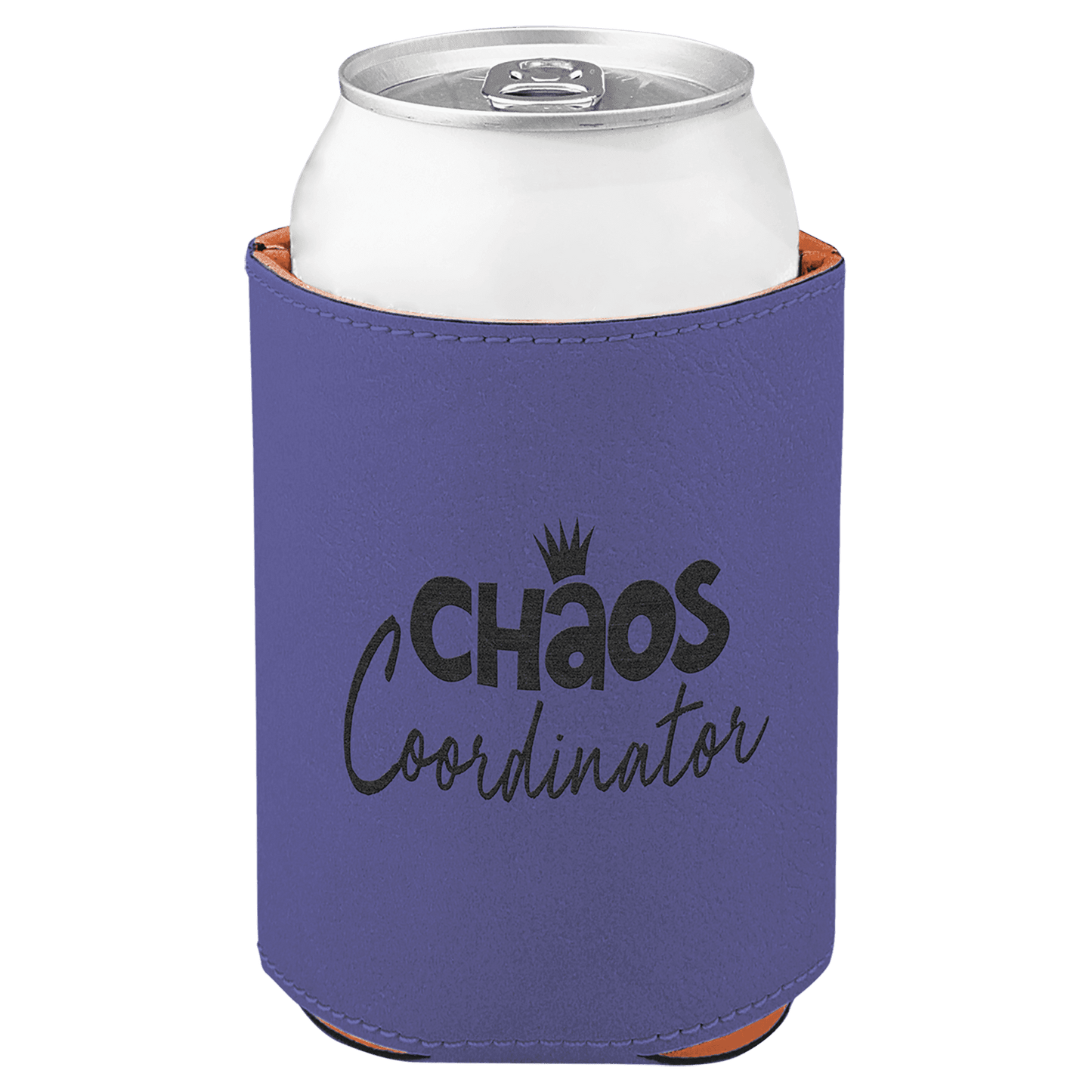 Leatherette Coozies, custom engraved with your logo!