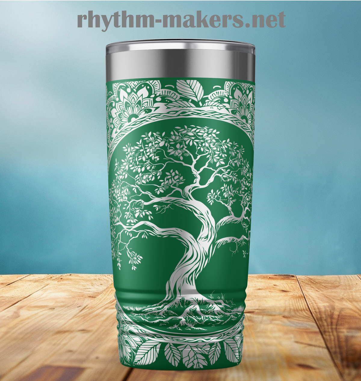Tree Of Life Full Wrap Tumbler – Rhythm Makers LLC
