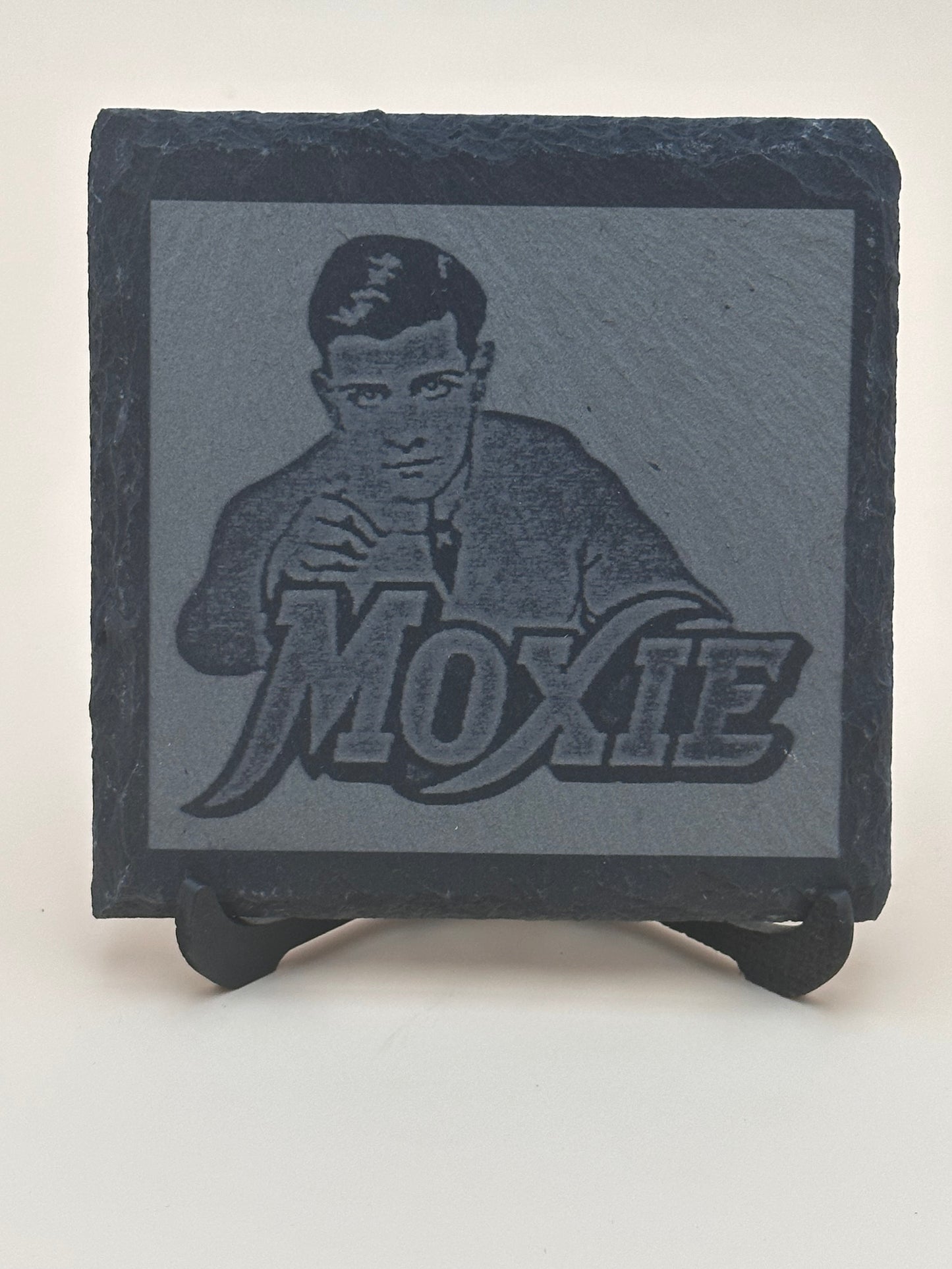 Personalized slate coasters with your logo or photo