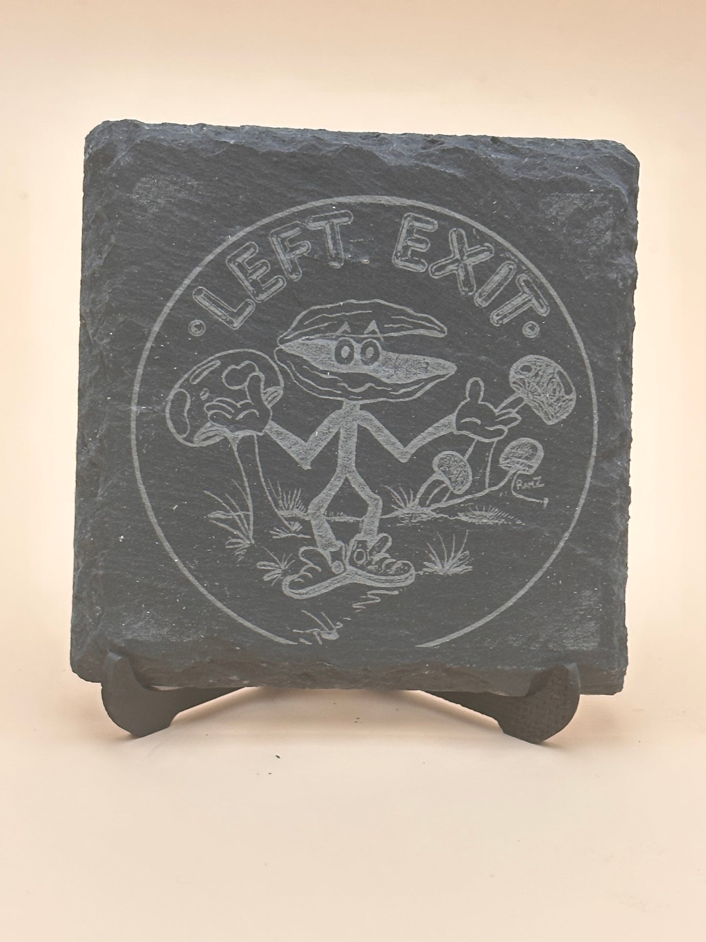 Personalized slate coasters with your logo or photo