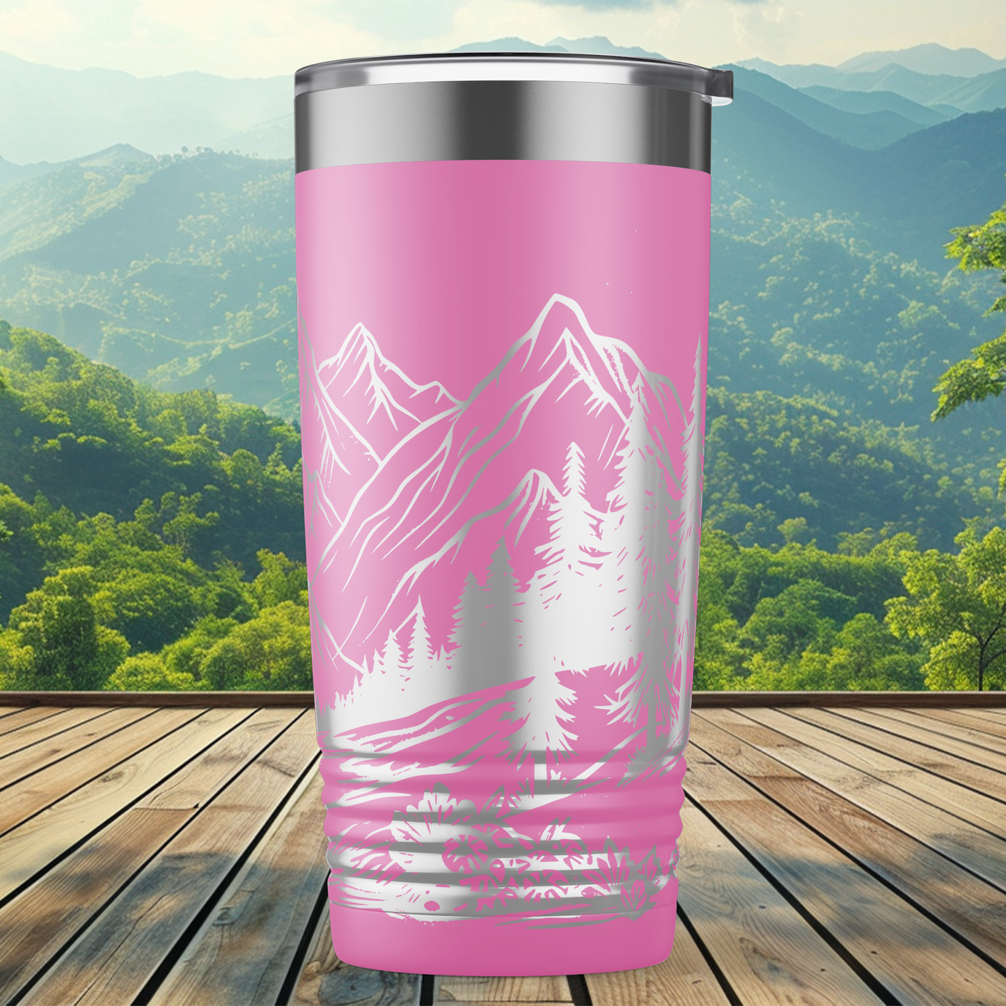 Mountain View Full Wrap Tumbler