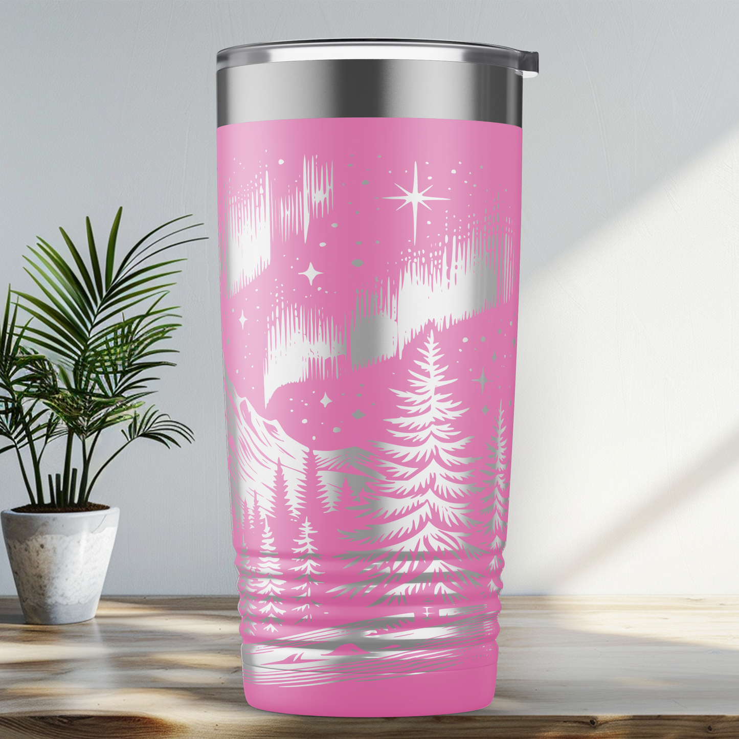 Northern Lights Full Wrap Tumbler