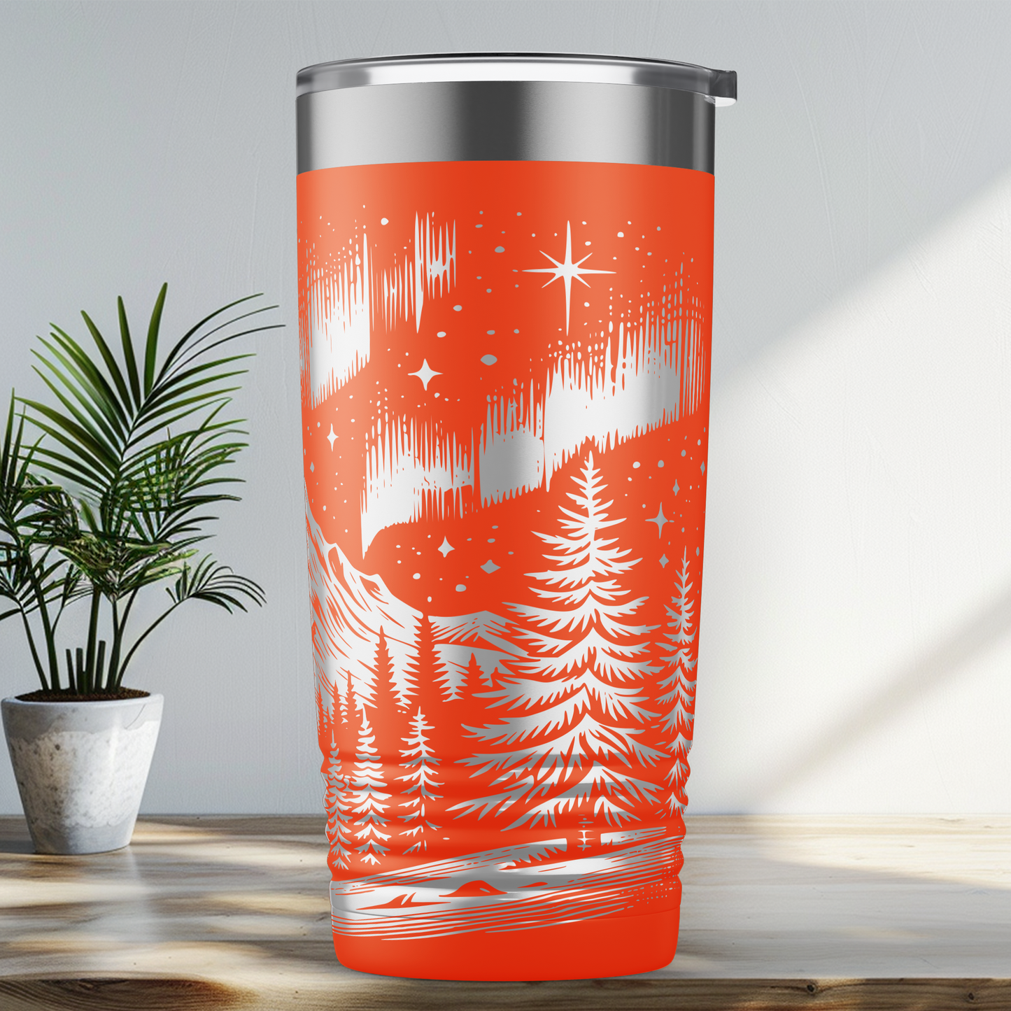 Northern Lights Full Wrap Tumbler