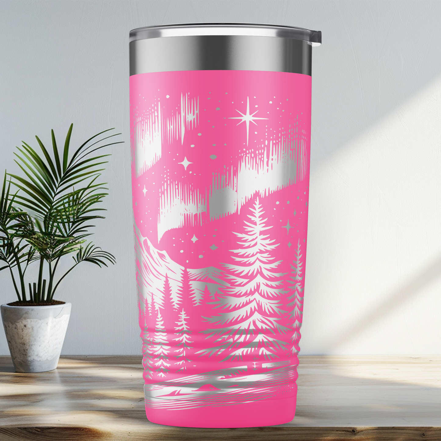 Northern Lights Full Wrap Tumbler