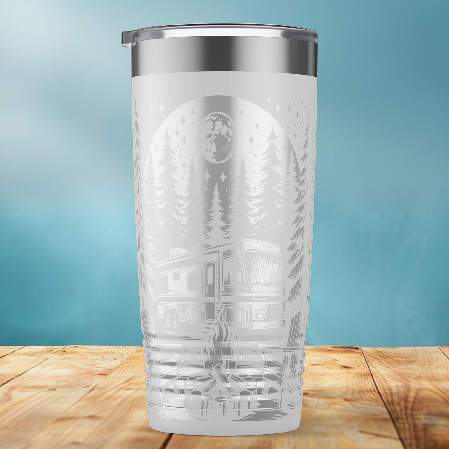 Camping Full Wrap Tumbler