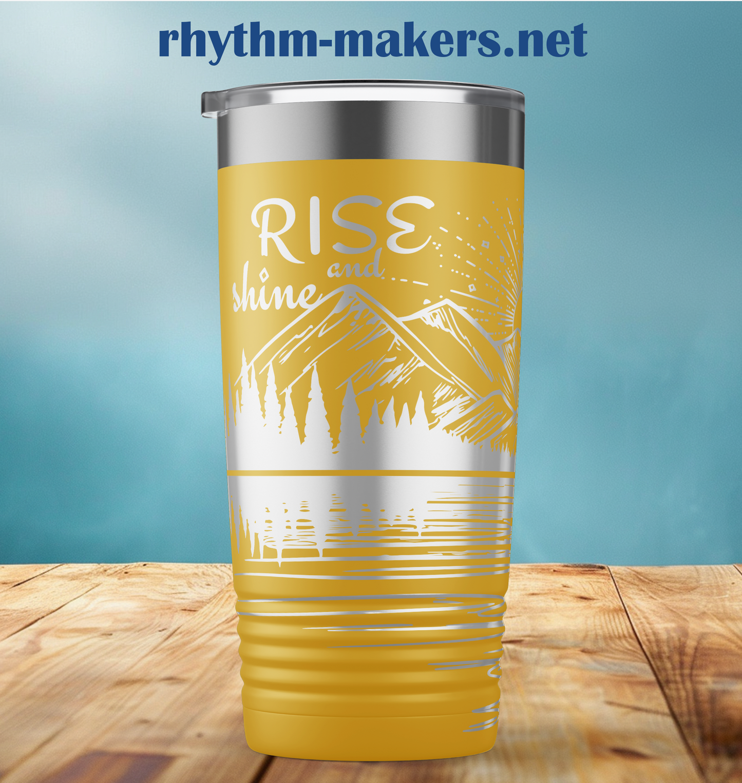 Rise and Shine Full Wrap Tumbler